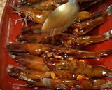 Foto langkah ke 4 dari resep Udang Bakar Madu.