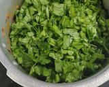 A picture of step 2 of Turnip with spinach.