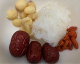 Hình bước làm 3 của món Hồng yến chưng