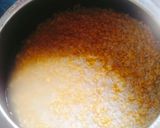 A picture of step 1 of Sweet pogla (Sakkarai pongal or chakkara pongal).