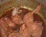 A picture of step 1 of Tandoori tikka biryani.