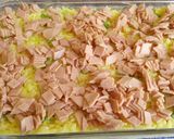Foto del paso 4 de la receta: Arroz al horno con crema, jamón y queso