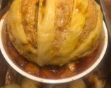 Hasselback káposzta recept fázis 7 fotója