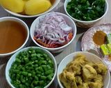 A picture of step 1 of Turmeric Potatoe Porridge.