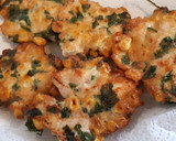 Foto del paso 9 de la receta: Tortitas de maíz y pollo