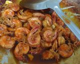 Foto langkah ke 2 dari resep Udang saus inggris.