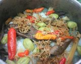 Foto langkah ke 6 dari resep Nasi Liwet Komplit.