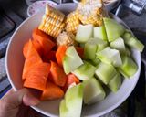 沙參玉竹佛手瓜腰果素湯的食譜步驟3照片