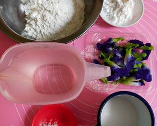 Es Cendol Dawet Bunga Telang - Step 1