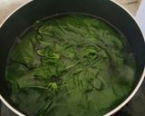 Foto langkah ke 1 dari resep Gulai Daun Singkong Telur.
