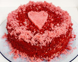 ரெட் வெல்வெட் கேக் (Red velvet cake recipe in tamil) ரெசிபி ஸ்டேப் 14 புகைப்படம்