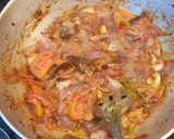 A picture of step 6 of Palak-paneer kofte.
