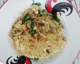 Foto langkah ke 3 dari resep Sohun goreng cabe hijau, telor, daging.