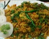 A picture of step 12 of Vegetable khichdi.
