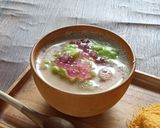Foto langkah ke 5 dari resep Kokoleh Campur Kuah Jahe.