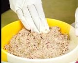 A picture of step 4 of Rajma Kebab Sandwich￼.