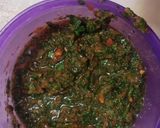 A picture of step 4 of Mint sweet chutney.