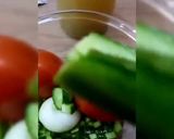 عکس مرحله 1 از دستور سالاد شیرازی 🍅🥒