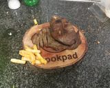 A picture of step 3 of Grilled Springbok chops.