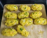 A picture of step 2 of Cheesy Maggie rolls.