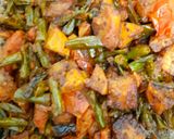 बींस आलू की सब्जी (beans aloo ki sabzi recipe in Hindi) रेसिपी चरण 7 फोटो