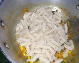 A picture of step 7 of Indian Style Pasta.