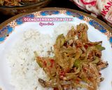 Foto langkah ke 6 dari resep Oseng Kembang Turi Teri.