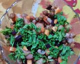 મિક્ષ કઠોળ&વેજિટેબલ હેલદી સલાડ (Mix Kathol & Vegetable Healthy Salad Recipe In Gujarati) રેસીપી સ્ટેપ4ફોટો