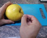Foto del paso 1 de la receta: Manzana asada al Brandy (fácil y rápida)