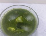 A picture of step 3 of Mint lemonade mojito.