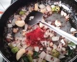A picture of step 6 of Bun Dosa Kerala Style with Chutney.