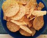 A picture of step 2 of Tostilocos.