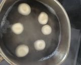 A picture of step 8 of White rice dumpling with Coconut &Sweet red bean  sauce.