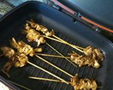 Foto langkah ke 4 dari resep Sate Jamur.
