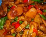Foto langkah ke 4 dari resep Oseng tempe kacang panjang pedas manis 💕.