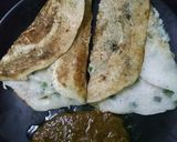 ঝাল আটা ও চাল বাটার রুটি রেসিপির ধাপ 6 ছবি