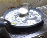 A picture of step 11 of Rava Masala Dosa.
