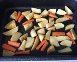 Karaj zöldségekkel recept fázis 1 fotója