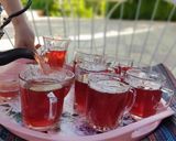 عکس مرحله 3 از دستور چای و دَم نوشِ آلبالو