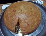 A picture of step 4 of Banana Carrot Cake.