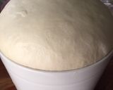 รูปขั้นตอนการทำที่ 3 ของ ขนมปังนมสดไส้ครีม(นวดมือ)