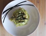 Foto del passaggio 4 della ricetta Tagliatelle con crema di asparagi 🥬🥬😋