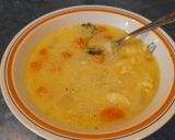 Karalábéleves galuskával recept fázis 3 fotója