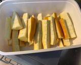 Une image de l'étape 3 de Courgettes jaunes marinées grillées aux graines de nigelle (recette plancha).