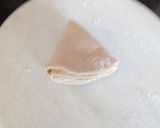 A picture of step 9 of Chur chur paneer roll.