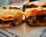 Foto del paso 4 de la receta: Milanesas de calabaza y espinacas con queso brie