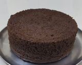 A picture of step 3 of Dark chocolate Cake.