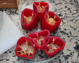 Foto del paso 1 de la receta: Pimiento relleno de carne y cuscús