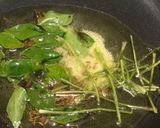 A picture of step 3 of Bhedku (Traditional KUTCHI recipe).