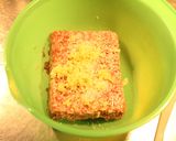 Foto del paso 3 de la receta Papas y batatas fritas con hamburguesas rellenas